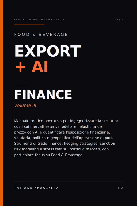 Finance — Export Engineering + AI, titolo provvisorio